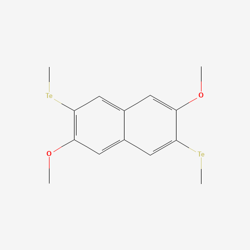 136559-38-1 2,6-Dimethoxy-3,7-bis(methyltelluro)-naphthalene chemical structure