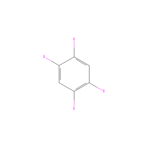 636-31-7 1,2,4,5-Tetraiodobenzene chemical structure