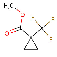 208242-25-5 1-(Trifluoromethyl)cyclopropane-1-carboxylic acid methyl ester chemical structure