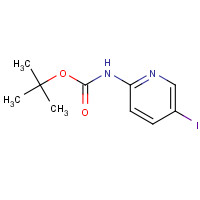 375853-79-5 (5-Iodo-pyridin-2-yl)-carbamic acid tert-butyl ester chemical structure