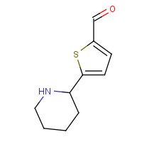 24372-48-3 5-Piperidino-2-thiophenecarbaldehyde chemical structure