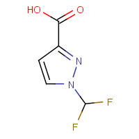 925179-02-8 1-Difluoromethyl-1H-pyrazole-3-carboxylic acid chemical structure