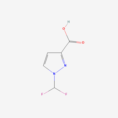 925179-02-8 1-Difluoromethyl-1H-pyrazole-3-carboxylic acid chemical structure