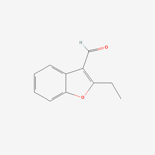 10035-41-3 2-Ethyl-benzofuran-3-carbaldehyde chemical structure