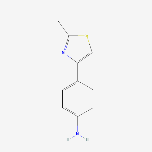 25021-49-2 4-(2-Methyl-thiazol-4-yl)-phenylamine chemical structure