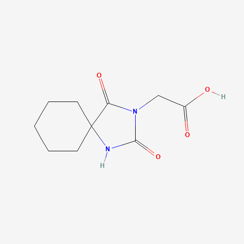 834-45-7 (2,4-Dioxo-1,3-diaza-spiro[4.5]dec-3-yl)-acetic acid chemical structure