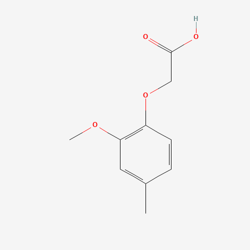 6270-23-1 (2-Methoxy-4-methyl-phenoxy)-acetic acid chemical structure