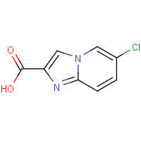 182181-19-7 6-Chloroimidazo[1,2-a]pyridine-2-carboxylic acid chemical structure