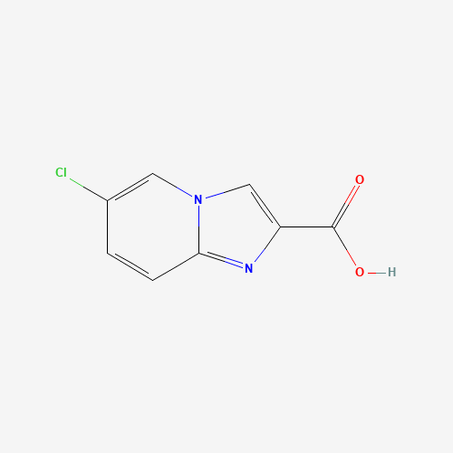 182181-19-7 6-Chloroimidazo[1,2-a]pyridine-2-carboxylic acid chemical structure