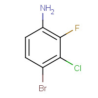 115843-99-7 4-Bromo-3-chloro-2-fluoroaniline chemical structure