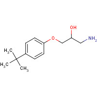 41403-84-3 1-Amino-3-(4-tert-butyl-phenoxy)-propan-2-ol chemical structure