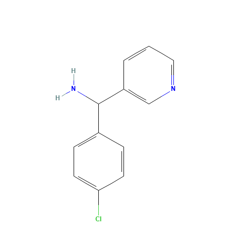 883548-10-5 C-(4-Chloro-phenyl)-C-pyridin-3-yl-methylamine chemical structure