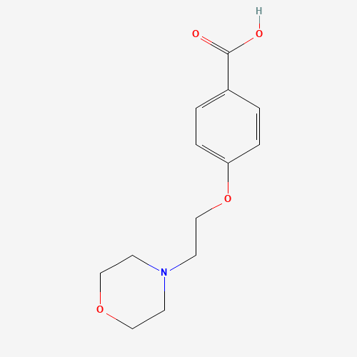 134599-45-4 4-(2-Morpholin-4-yl-ethoxy)-benzoic acid chemical structure