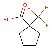 277756-44-2 1-(Trifluoromethyl)cyclopentane-1-carboxylic acid chemical structure