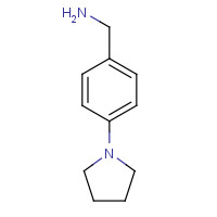 114365-04-7 4-Pyrrolidin-1-yl-benzylamine chemical structure