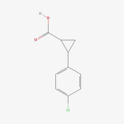 90940-40-2 2-(4-Chloro-phenyl)-cyclopropanecarboxylic acid chemical structure