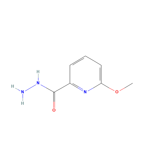 855784-42-8 6-Methoxy-pyridine-2-carboxylic acid hydrazide chemical structure