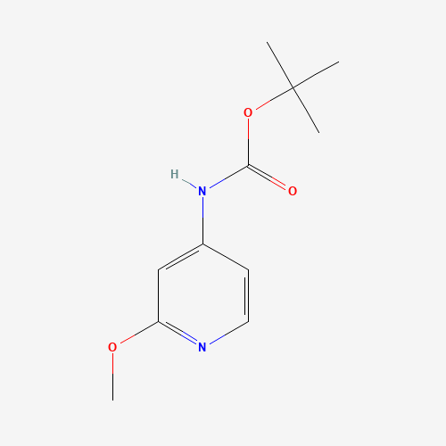 849353-31-7 (2-Methoxy-pyridin-4-yl)-carbamic acid tert-butyl ester chemical structure