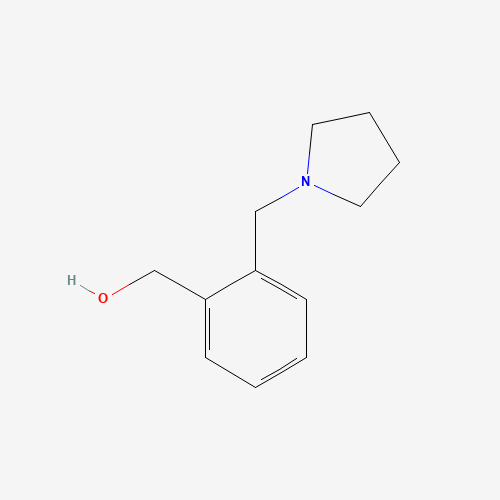 91271-58-8 [2-(1-Pyrrolidinylmethyl)phenyl]methanol chemical structure