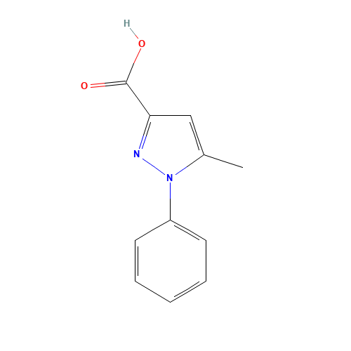 10199-57-2 5-Methyl-1-phenylpyrazole-3-carboxylic acid chemical structure