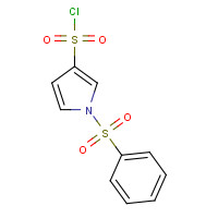 881406-26-4 1-(Phenylsulfonyl)pyrrole-3-sulfonyl chloride chemical structure