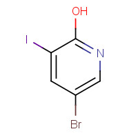 381233-75-6 5-Bromo-3-iodo-pyridin-2-ol chemical structure