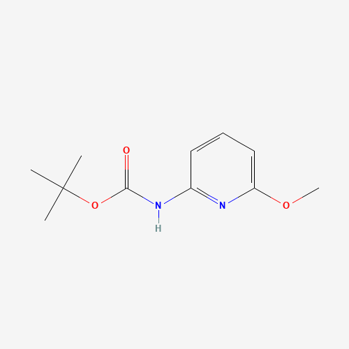 855784-40-6 (6-Methoxy-pyridin-2-yl)-carbamic acid tert-butyl ester chemical structure