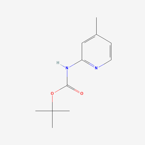 90101-20-5 (4-Methyl-pyridin-2-yl)-carbamic acid tert-butyl ester chemical structure