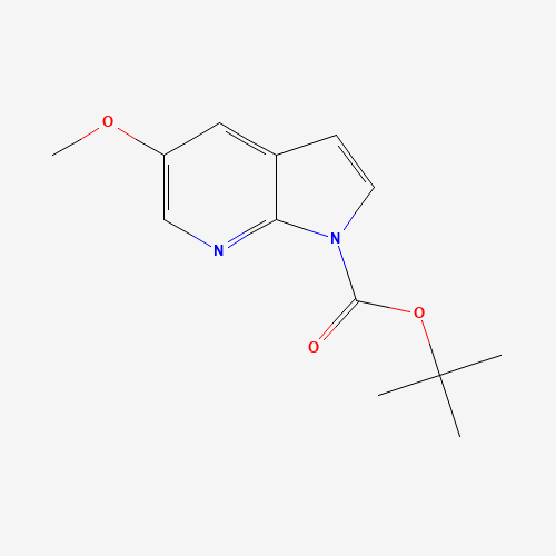 928653-83-2 5-Methoxy-pyrrolo[2,3-b]pyridine-1-carboxylic acid tert-butyl ester chemical structure