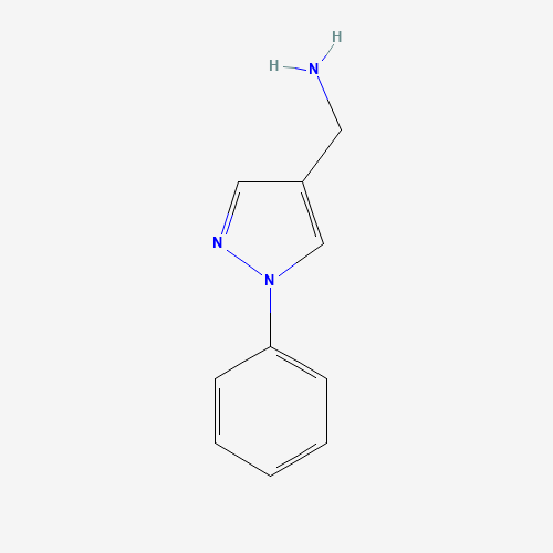 400877-10-3 (1-Phenyl-1H-pyrazol-4-yl)methylamine chemical structure