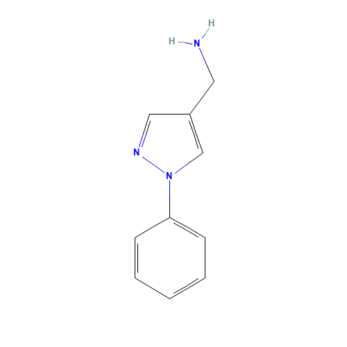 400877-10-3 (1-Phenyl-1H-pyrazol-4-yl)methylamine chemical structure