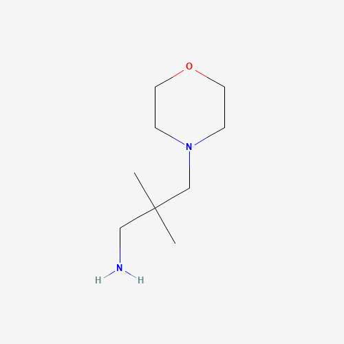 90796-54-6 2,2-Dimethyl-3-morpholin-4-ylpropan-1-amine chemical structure