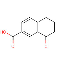 89781-52-2 8-Oxo-5,6,7,8-tetrahydronaphthalene-2-carboxylic acid chemical structure