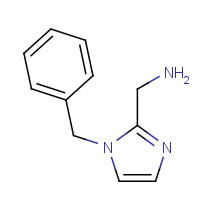 26163-58-6 (1-Benzyl-1H-imidazol-2-yl)methylamine chemical structure