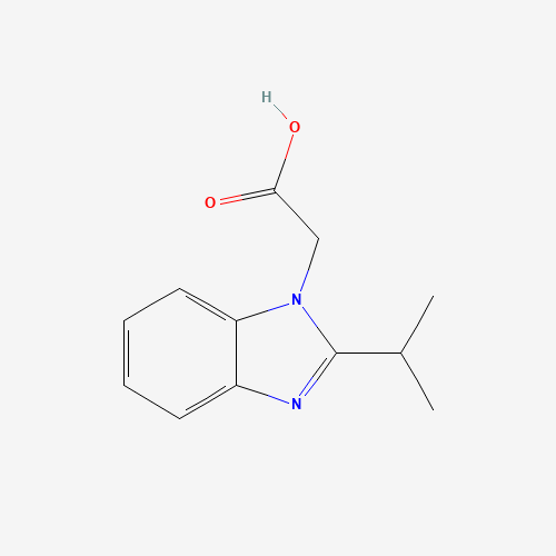 797812-91-0 (2-Isopropyl-1H-benzimidazol-1-yl)acetic acid chemical structure