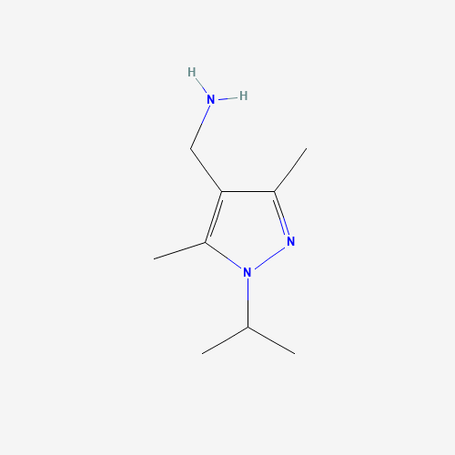 1007540-98-8 (1-Isopropyl-3,5-dimethyl-1H-pyrazol-4-yl)-methylamine chemical structure