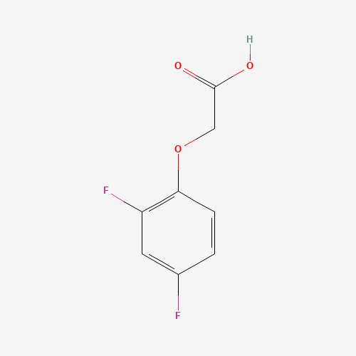 399-44-0 (2,4-Difluorophenoxy)acetic acid chemical structure