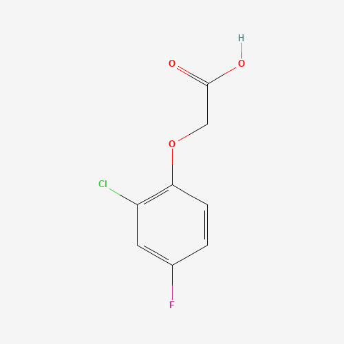 399-41-7 (2-Chloro-4-fluorophenoxy)acetic acid chemical structure