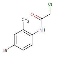 96686-51-0 N-(4-Bromo-2-methylphenyl)-2-chloroacetamide chemical structure