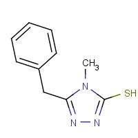 51291-31-7 5-Benzyl-4-methyl-4H-1,2,4-triazole-3-thiol chemical structure