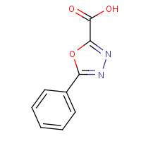 99066-76-9 5-Phenyl-1,3,4-oxadiazole-2-carboxylic acid chemical structure