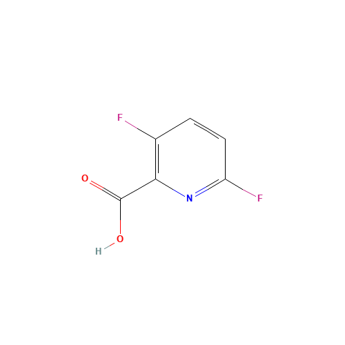 851386-45-3 3,6-Difluoropyridine-2-carboxylic acid chemical structure