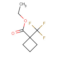 1040683-08-6 1-(Trifluoromethyl)cyclobutanecarboxylic acid ethyl ester chemical structure