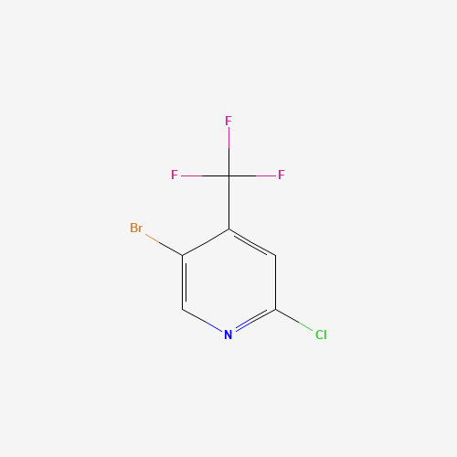 823221-93-8 5-Bromo-2-chloro-4-(trifluoromethyl)pyridine chemical structure