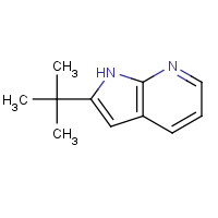 86847-74-7 2-(Tert-butyl)-1H-pyrrolo[2,3-b]pyridine chemical structure