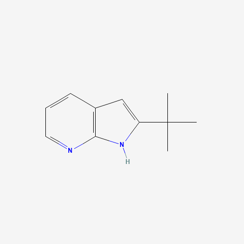 86847-74-7 2-(Tert-butyl)-1H-pyrrolo[2,3-b]pyridine chemical structure