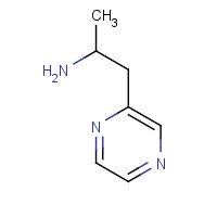 885275-33-2 1-Methyl-2-pyrazin-2-yl-ethylamine chemical structure
