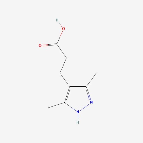 890625-93-1 3-(3,5-Dimethyl-1H-pyrazol-4-yl)-propionic acid chemical structure