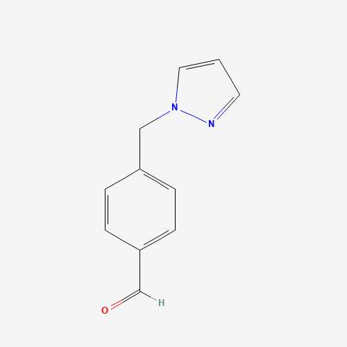 887922-90-9 4-Pyrazol-1-ylmethyl-benzaldehyde chemical structure
