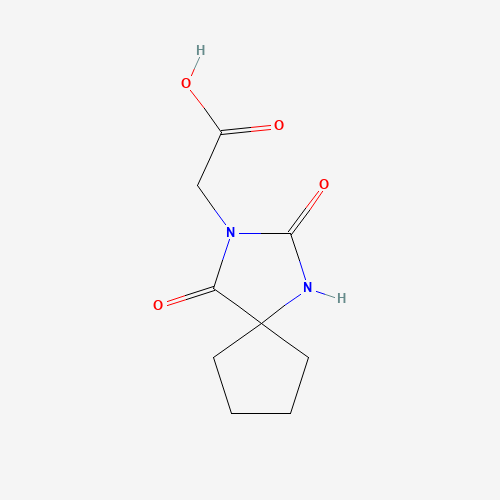 714-72-7 (2,4-Dioxo-1,3-diaza-spiro[4.4]non-3-yl)-acetic acid chemical structure